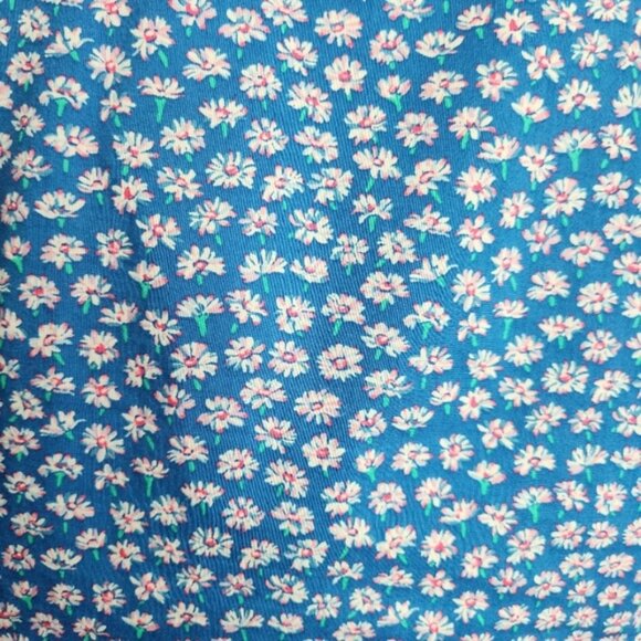 Liberty Art Fabrics x J. Crew Ditzy Daisy Floral Print Button Down Blouse Size 8 - Picture 8 of 11